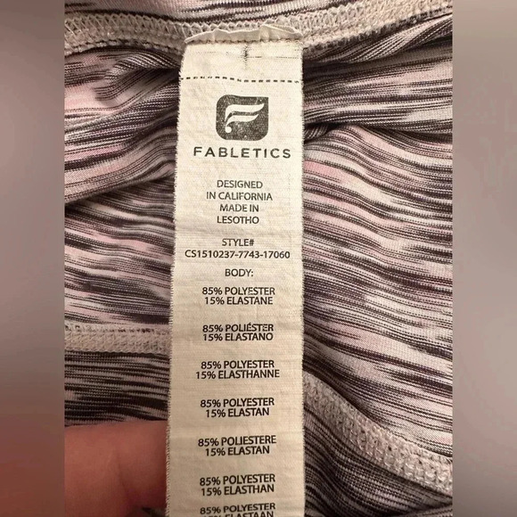 Fabletics cropped workout leggings - Picture 3 of 4